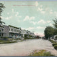 CORONA LONG ISLAND NY EAST GRAND AVENUE ANTIQUE POSTCARD