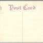BOUND BROOK NJ PUBLIC LIBRARY ANTIQUE POSTCARD