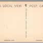 KEYPORT NJ MAPLE PLACE BRIDGE ANTIQUE POSTCARD
