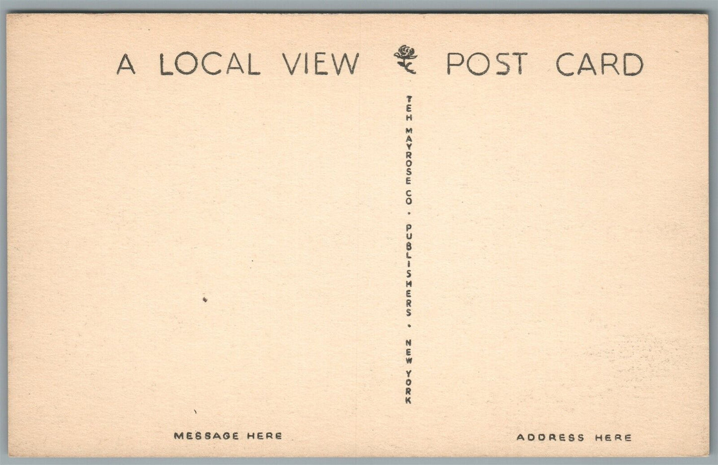 KEYPORT NJ MAPLE PLACE BRIDGE ANTIQUE POSTCARD