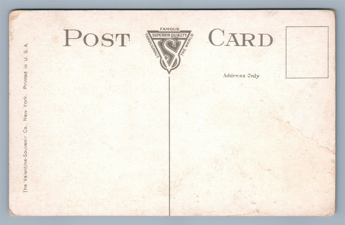 CARTHAGE NY CATHOLIC CHURCH ANTIQUE POSTCARD