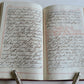 1800s GERMAN MANUSCRIPT PRAYER BOOK antique HANDWRITTEN fine morocco binding