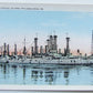 VINTAGE POSTCARD VIEW OF LEAGUE ISLAND ships PHILADELPHIA PA