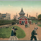 REVERE BEACH ME RAILROAD STATION RAILWAY TRAIN DEPOT ANTIQUE POSTCARD