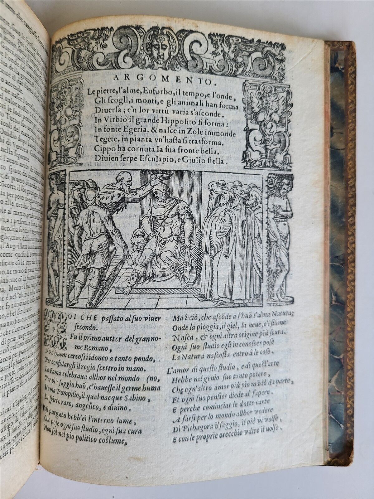 1578 LE METAMORFOSI DI OVIDIO antique BEAUTIFULLY ILLUSTRATED RARE 16th CENTURY!