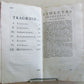 1705 Inter Arcades TYRRHI CREOPOLITAE TRAGOEDIAE J. Carpani VELLUM antique