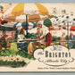 ATLANTIC CITY NJ THE BRIGHTON HOTEL VINTAGE POSTCARD
