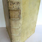 1734 VELLUM BOUND ANTIQUE FOLIO R.P. ALEXANDRI HISTORIA ECCLESIASTICA Vol. 3