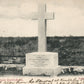 CAPE OF GOOD HOPE MAGERSFONTEIN BATTLEFIELD ANTIQUE POSTCARD w/ STAMP