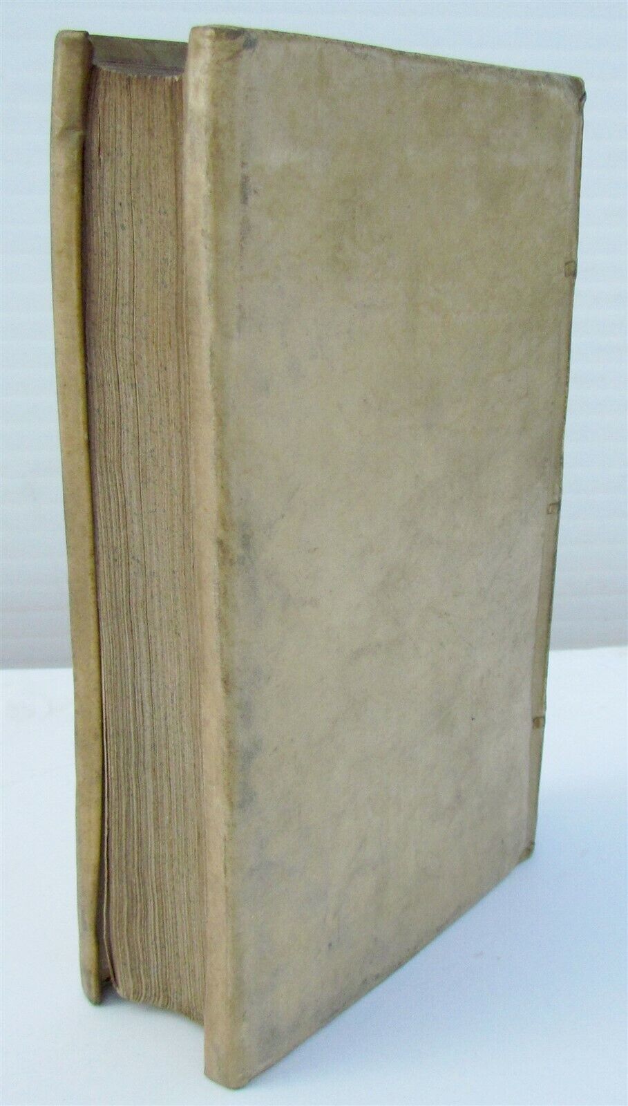 1656 TERTULLIANUS antique VELLUM BOUND