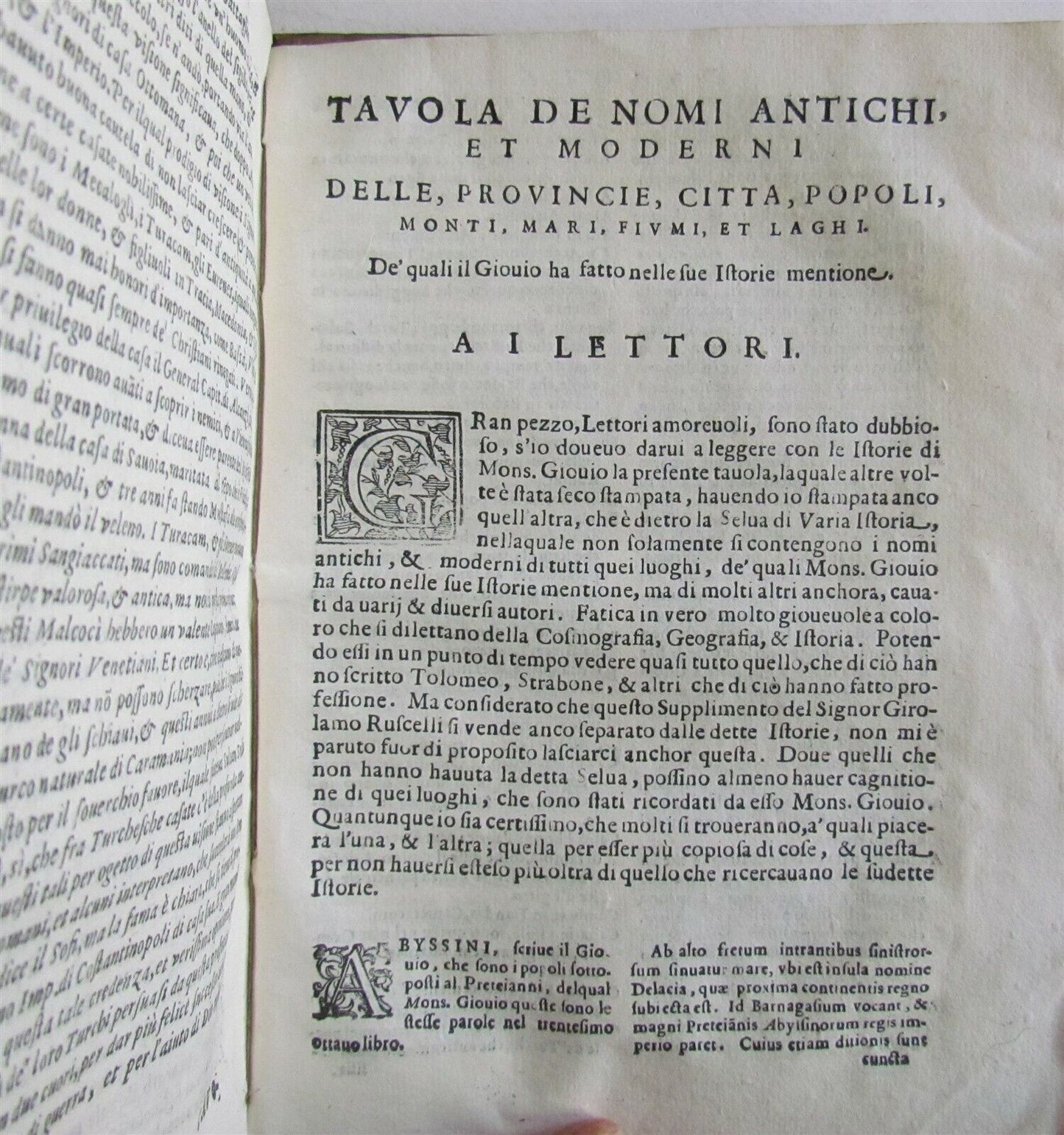 1608 MEDIEVAL HISTORY by Paolo Giovio antique 17h cent LA SELVA DI VARIA ISTORIA