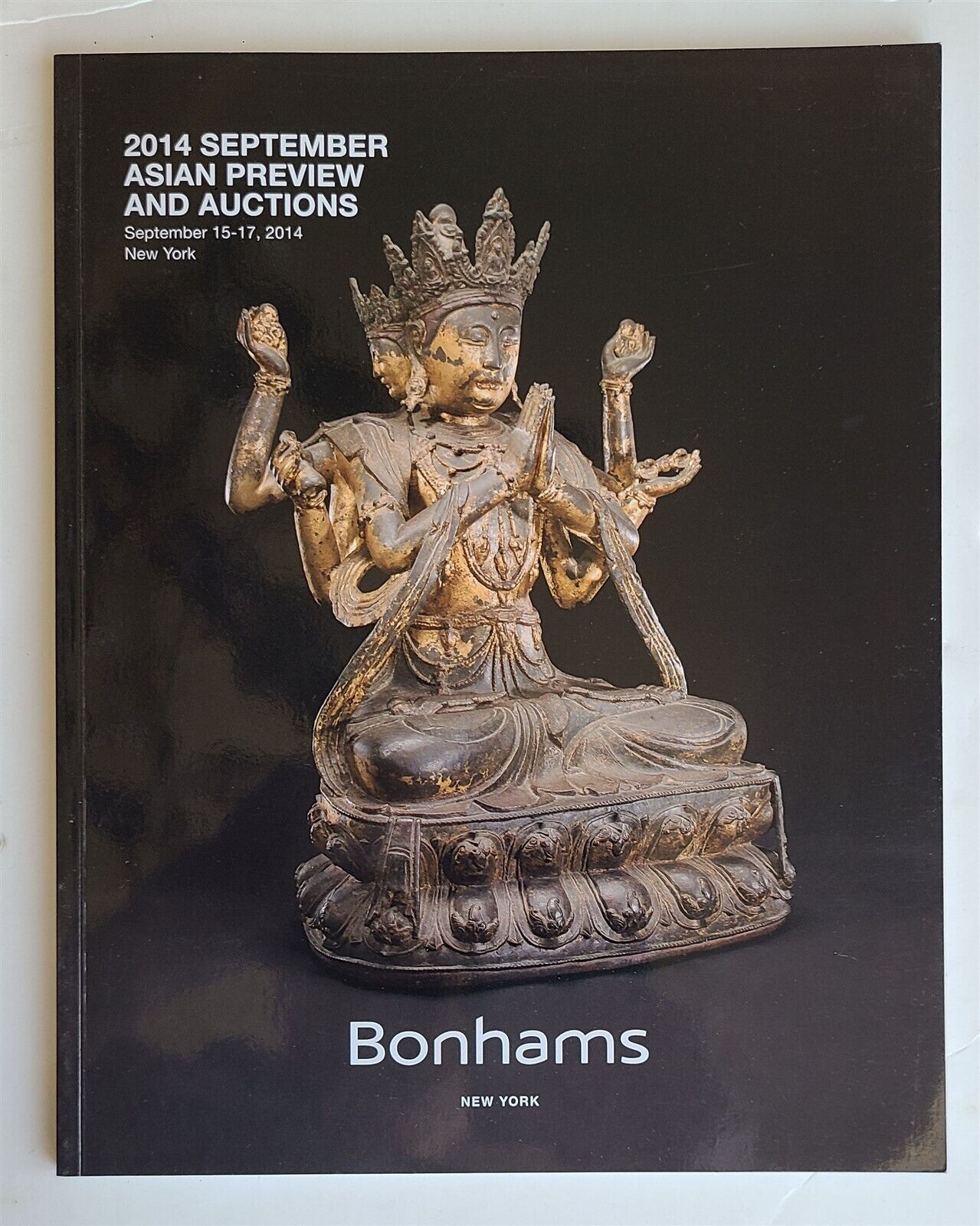 ASIAN ART BONHAMS 2014 NEW YORK AUCTION CATALOG