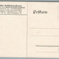 GERMAN WWI MILITARY AIRCAFT FACTORY ANTIQUE POSTCARD