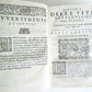 1643 BARTOLOMEO PLATINA LIVES of POPES antique 17th CENTURY ILLUSTRATED