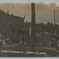 CARSON CITY MI DIVISION STREET ANTIQUE REAL PHOTO POSTCARD RPPC