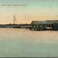 ANNA MARIA BEACH FL ANTIQUE POSTCARD