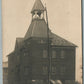 BOWMANSTOWN PA SCHOOL HOUSE ANTIQUE REAL PHOTO POSTCARD RPPC