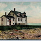 BLUEHILL BAY ME SAND ISLAND LIGHT HOUSE ANTIQUE POSTCARD
