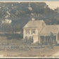 NEW ROCHELLE NY THOMAS PAINE HOUSE & MONUMENT ANTIQUE REAL PHOTO POSTCARD RPPC