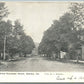 HAWLEY PA KEYSTONE STREET 1906 PRIVATE MAILING CARD ANTIQUE POSTCARD