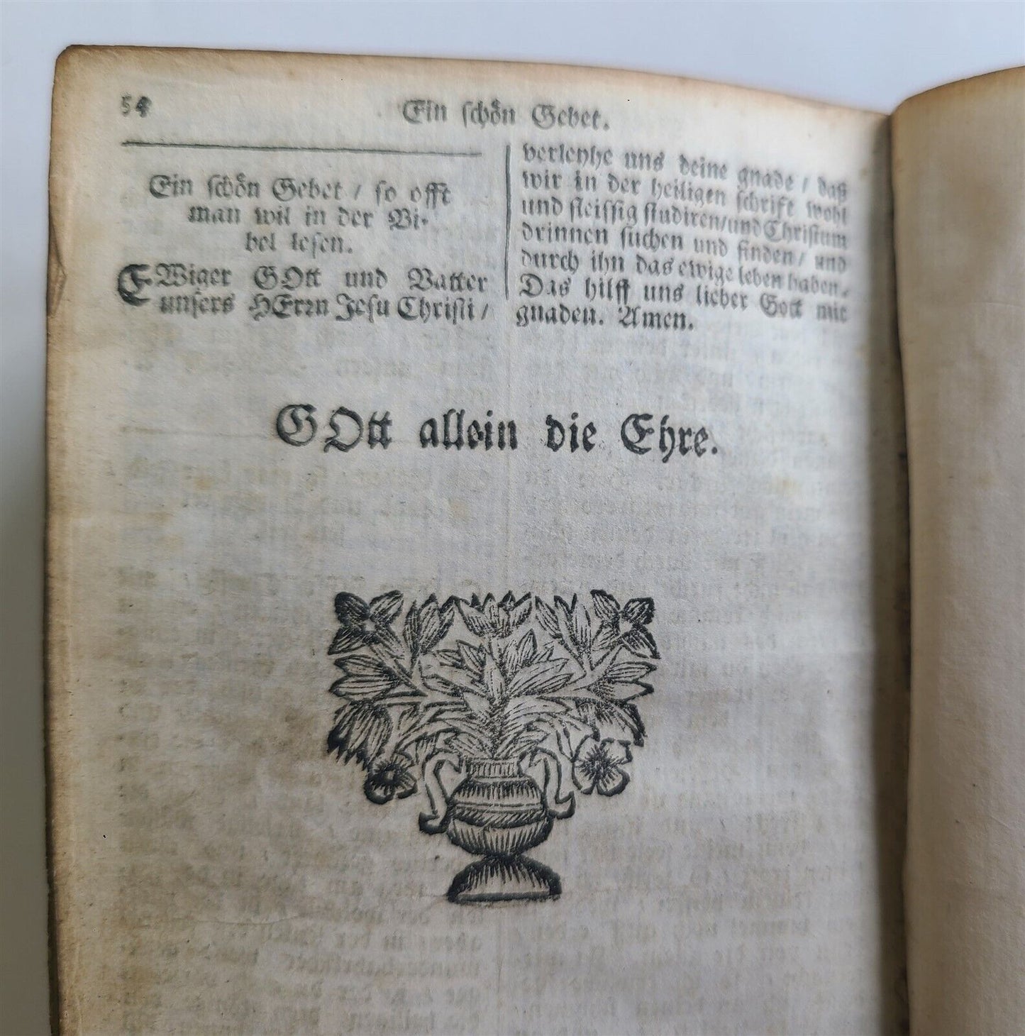 1737 BIBLE in GERMAN NEW TESTAMENT & AMBROSIUS LOBWASSER PSALTER antique RARE