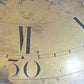 ANTIQUE GRANDFATHER CLOCK DIAL