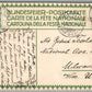 SWITZERLAND NATIOINAL FEST ANTIQUE POSTCARD ARTIST SIGNED DUNKI