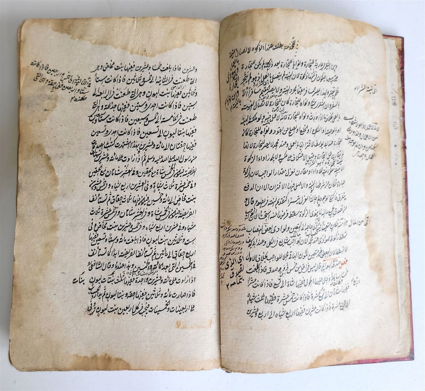 Late 18th - early 19th century ARABIC LAW MANUSCRIPT ISLAMIC FIQH antique