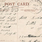 YOU ARE TOO SLOW FOR ME ROMANTIC 1911 ANTIQUE POSTCARD collage