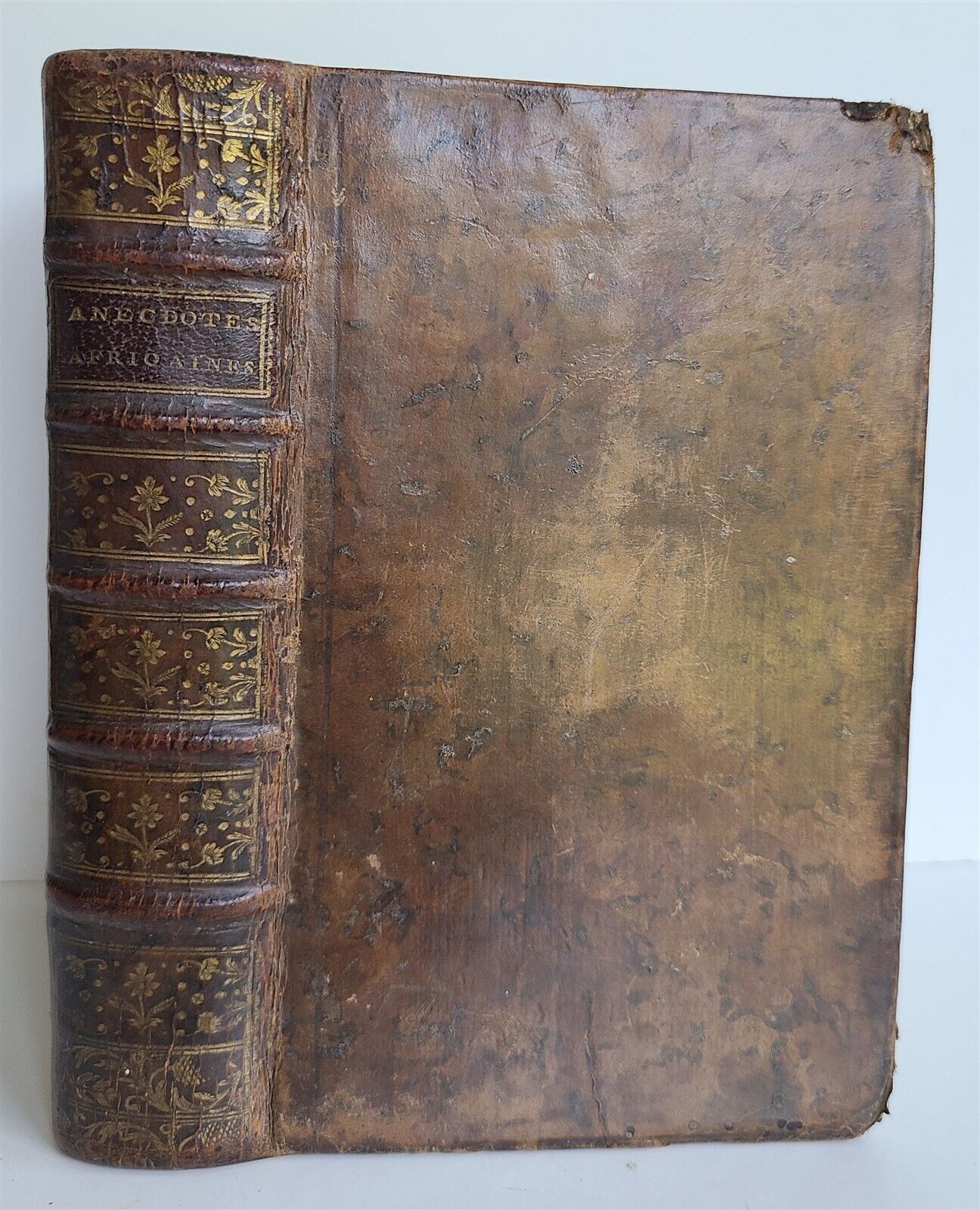 1775 ANECDOTES AFRICAINES antique FRENCH HISTORY of AFRICA