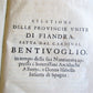 1630 RELATIONI DEL CARDINALE BENTIVOGLIO antique VELLUM BOUND