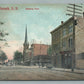 NEWARK NJ HAMBURG STREET ANTIQUE POSTCARD