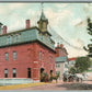 CHELSEY MA FIRE DEPARTMENT ENGINE No. 2 ANTIQUE POSTCARD