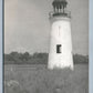 KENNEBUNKPORT ME OLD LIGHTHOUSE VINTAGE REAL PHOTO POSTCARD RPPC
