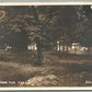 BUTLER PA ZILLY'S GROVE CABINS ANTIQUE REAL PHOTO POSTCARD RPPC