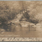 COLESVILLE NJ COOPER'S GLEN ANTIQUE REAL PHOTO POSTCARD RPPC