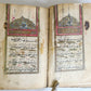 19th CENTURY MANUSCRIPT KORAN in OTTOMAN TURKISH LANGUAGE antique ILLUMINATED