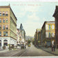 VIEW OF 12th STREET WHEELING W.VIRGINIA 1914 ANTIQUE POSTCARD