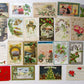 lot of 32 CHRISTMAS & NEW YEAR ANTIQUE POSTCARDS