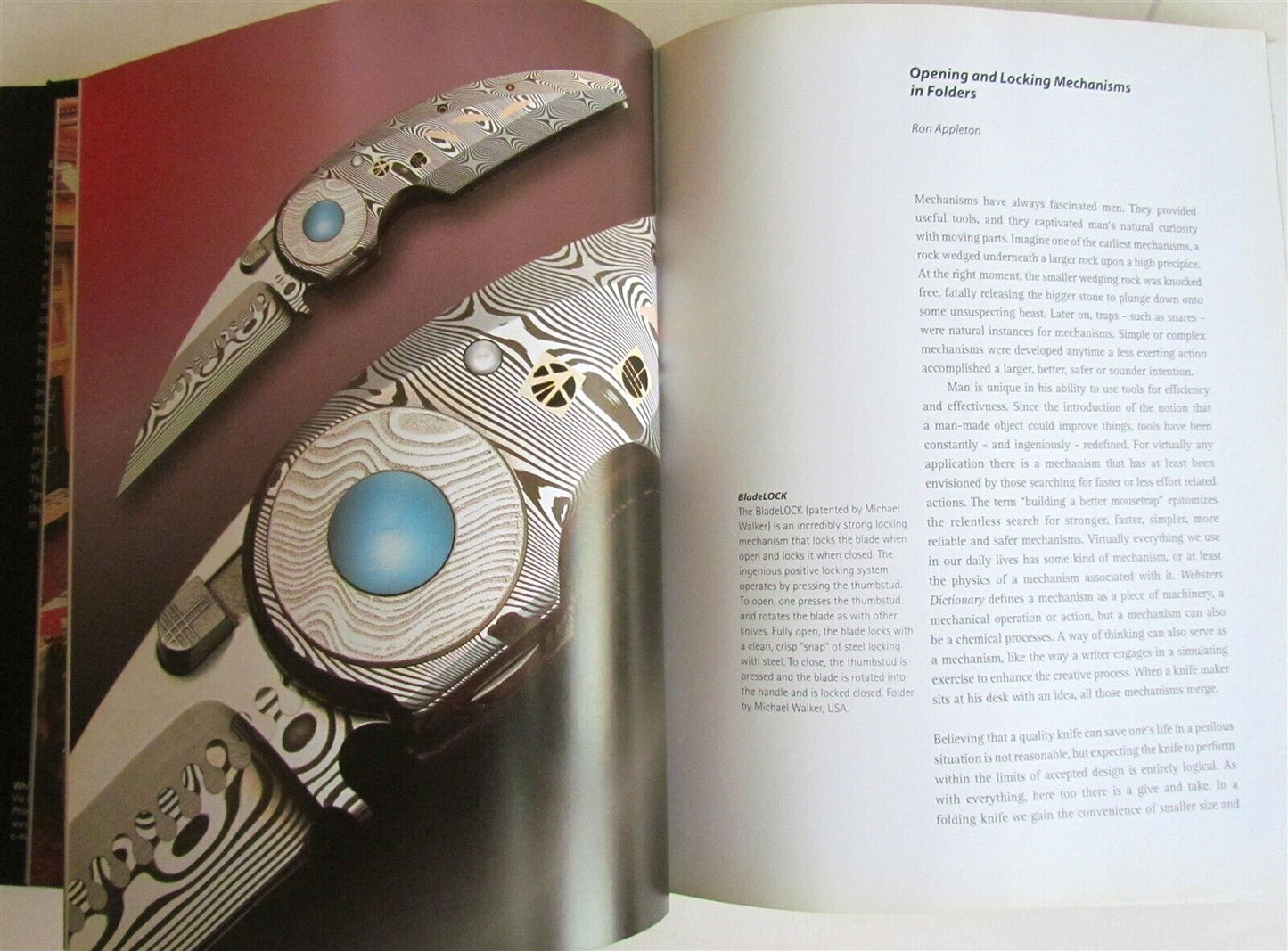 CUSTOM FOLDING KNIVES by DAVID DAROM ILLUSTRATED ART BOOK