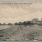 COSEY BEACH CT EDGEWATER HOTEL & SHORE FRONT ANTIQUE POSTCARD