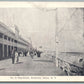 ROCKAWAY BEACH NY BOARDWALK ANTIQUE POSTCARD