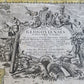 1739 LARGE MAP OF SILESIA POLAND GLOGOVIENSIS antique 25 x 4 3/4"