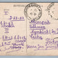 RUSSIA VOLGA VERHNII USLON FERRY ANTIQUE POSTCARD