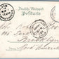 GRUSS AUS BINGEN GERMANY 1898 ANTIQUE POSTCARD