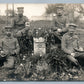 GERMAN RED CROSS SOLDIERS WWI 1915 FELDPOST ANTIQUE REAL PHOTO POSTCARD RPPC