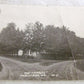 RPPC THE MAPLES STREET SCENE OGDENSBURG WISCONSIN ANTIQUE REAL PHOTO POSTCARD