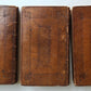1719 WORKS of VIRGIL in ENGLISH by DRYDEN 3 VOLUMES antique ILLUSTRATED
