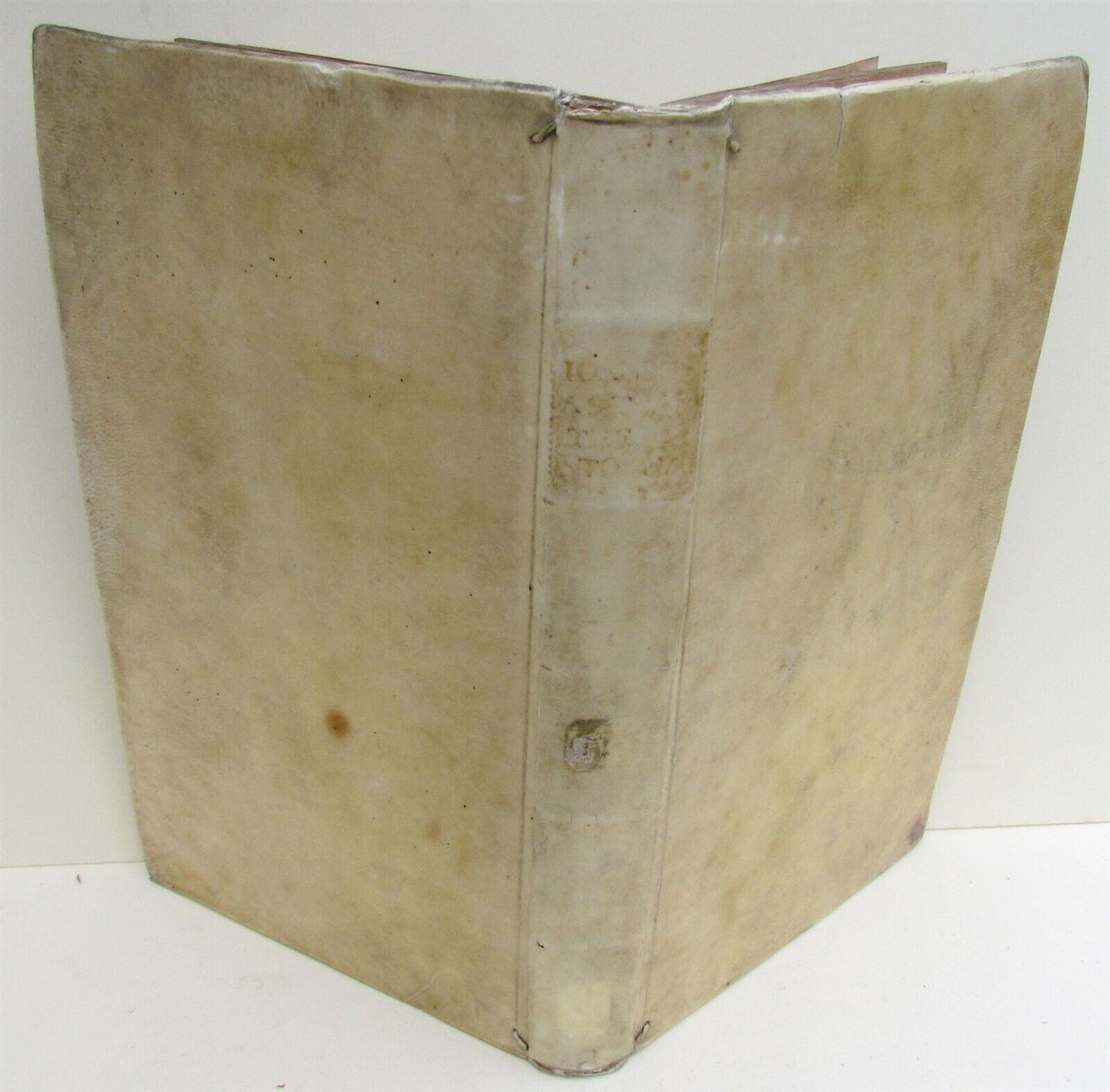 1711 VELLUM BOUND ANTIQUE FOLIO Ioannis a Sto Thoma v. 4