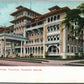 HONOLULU HAWAIIAN ISLANDS MOANA HOTEL ANTIQUE POSTCARD PRIVATE MAILING CARD